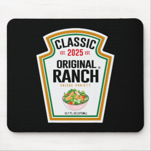 Ranch Sauce Green Salad Dressing Diy Halloween Cos Mouse Pad