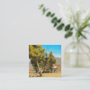 Ranch Windmill, Carson, Nevada by Maynard Dixon Card