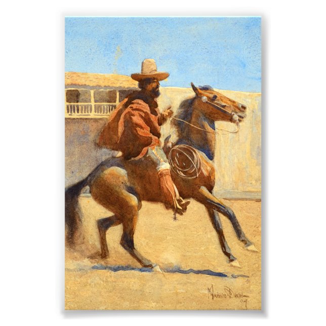 Ranchero of Old California by Maynard Dixon Photo Print (Front)