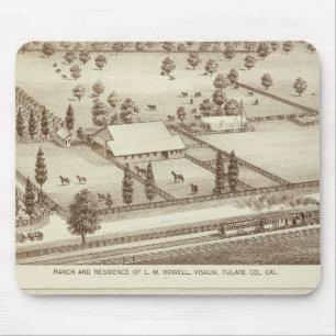 Ranches, Visalia, Cal Mouse Pad