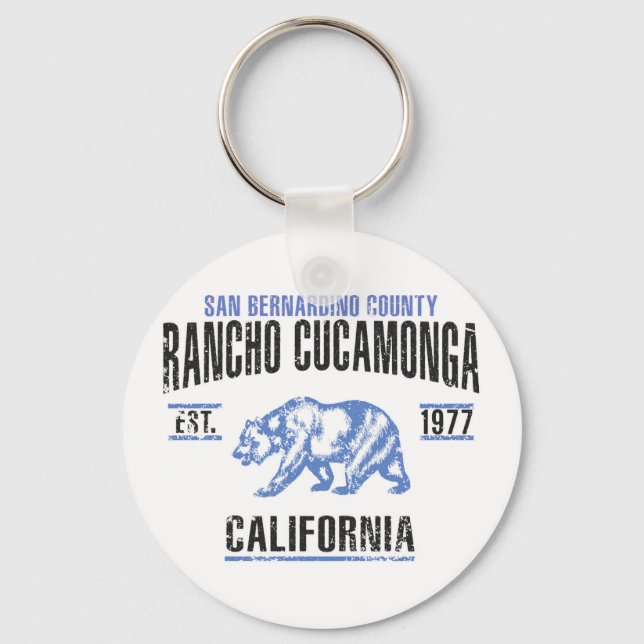 Rancho Cucamonga Key Ring (Front)