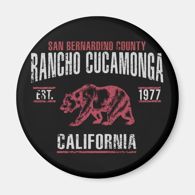 Rancho Cucamonga Magnet (Front)
