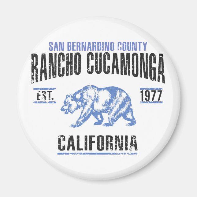 Rancho Cucamonga Magnet (Front)
