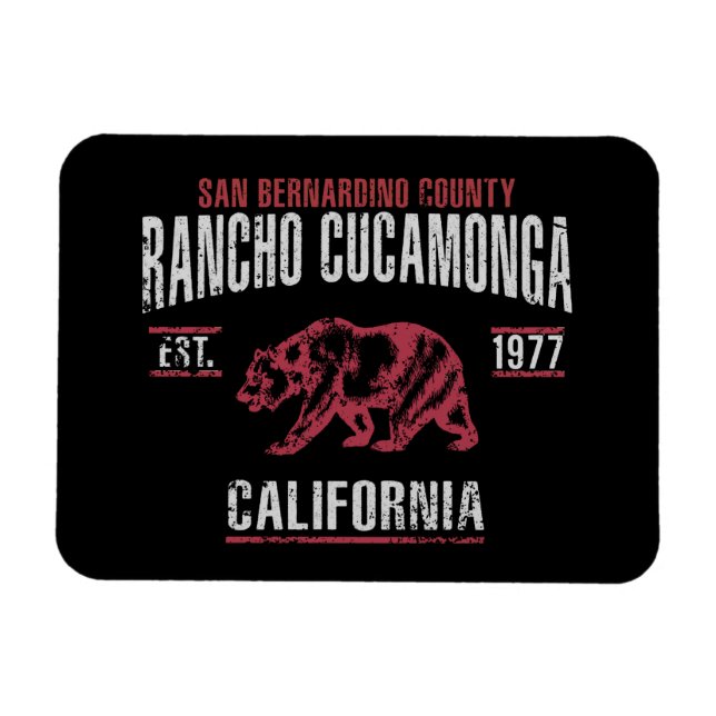 Rancho Cucamonga Magnet (Horizontal)