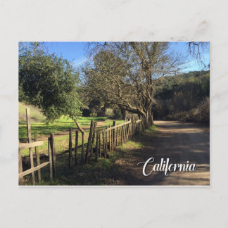 Rancho Fence View Postcard