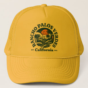 Rancho Palos Verdes,California Trucker Hat