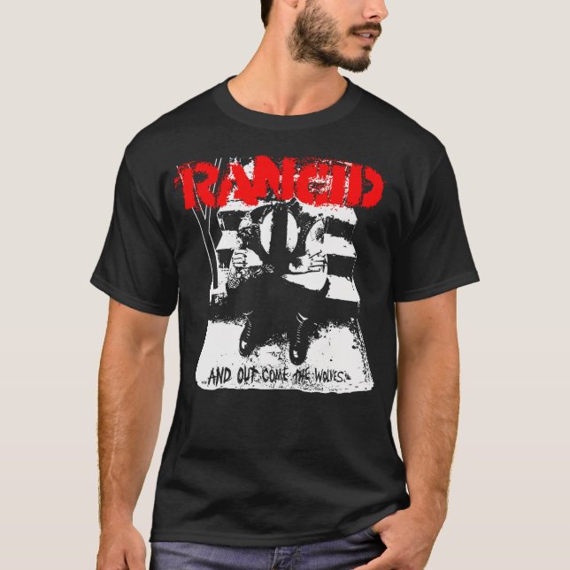 Rancid - Official Merchandise - And Out Come The W T-Shirt (Front)