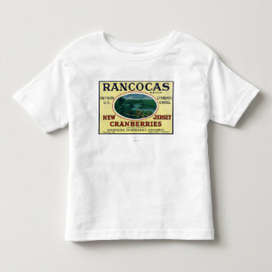 Rancocas Brand Cranberry Label Toddler T-Shirt