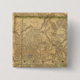Rand McNally's Arizona 15 Cm Square Badge