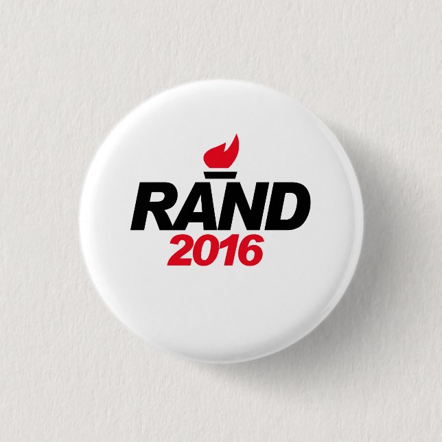 Rand Paul 2016 3 Cm Round Badge (Front)