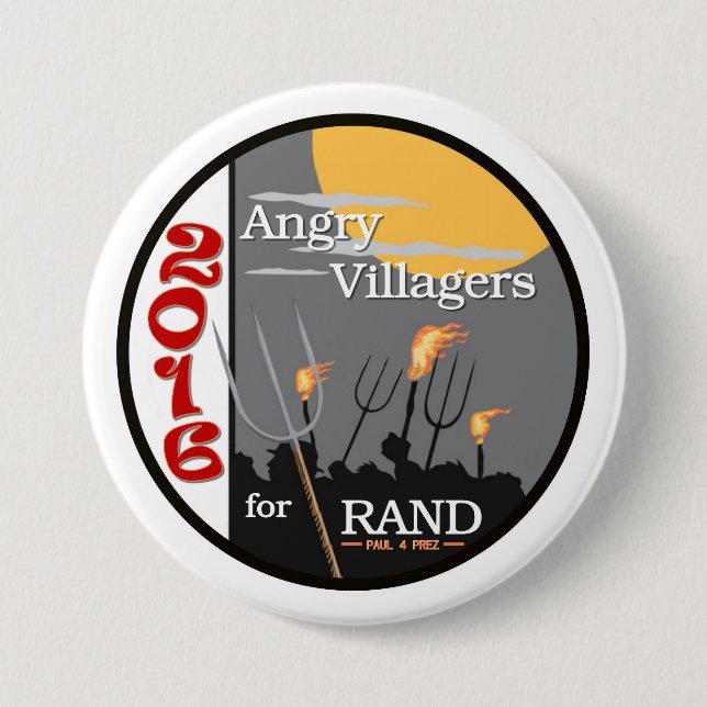 Rand Paul for Prez 7.5 Cm Round Badge (Front)