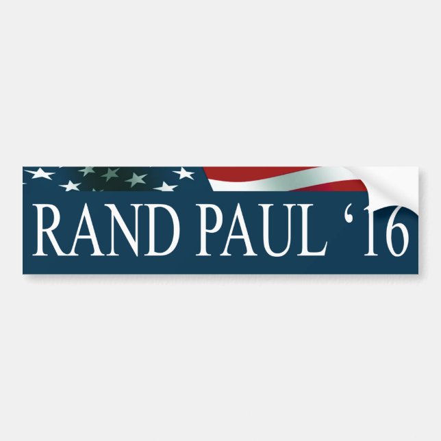 Rand Paul President in 2016 Bumper Sticker (Front)