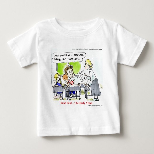 Rand Paul The Early Years Funny Baby T-Shirt (Front)