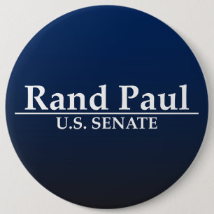 Rand Paul U.S. Senate 6 Cm Round Badge