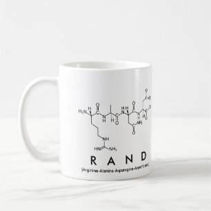 Rand peptide name mug