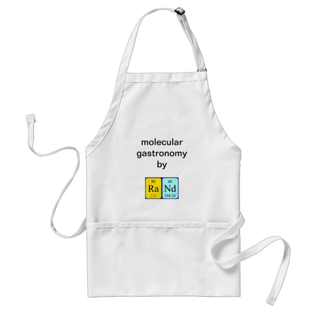 Rand periodic table name apron (Front)