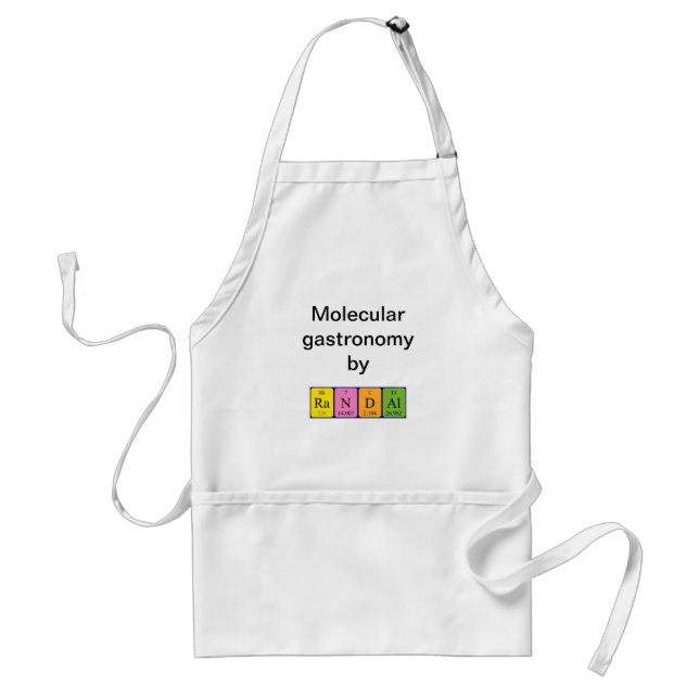 Randal periodic table name apron (Front)