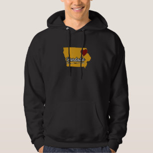 RANDALIA IOWA IA USA  Cute Souvenir Merch  US City Hoodie