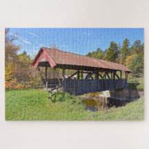 Randall Covered Bridge, Vermont Poster