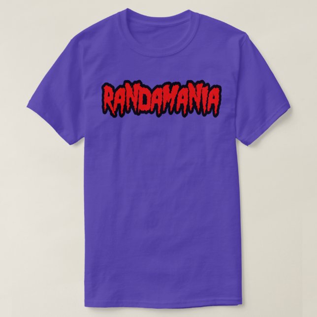 RANDAMANIA Randy Hogan T-Shirt (Design Front)