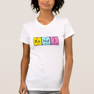 Randi periodic table name shirt