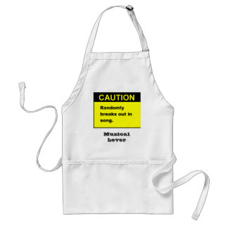 Randmon Song Standard Apron