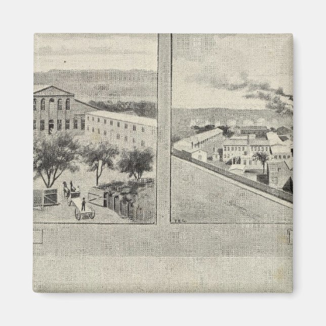 Randolph & Clowes, Waterbury Magnet (Front)