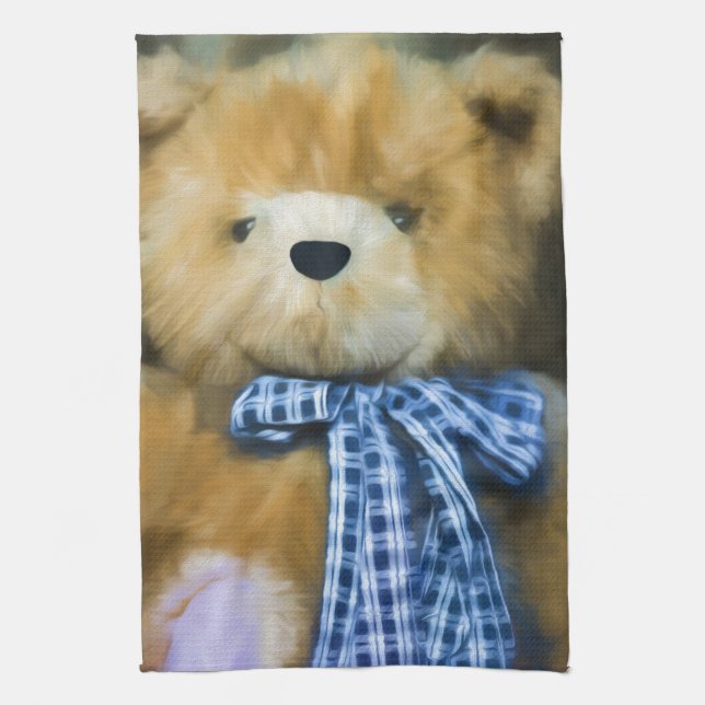Randolph - Fuzzy Wuzzy Tea Towel (Vertical)
