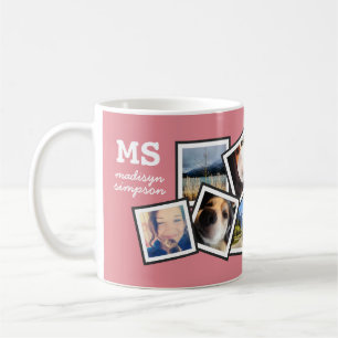 Random 10 Instagram Photo Collage Personalised Coffee Mug