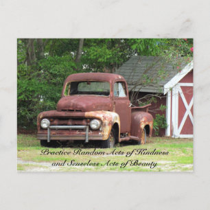 Random Act of Kindess Postcard - Truck
