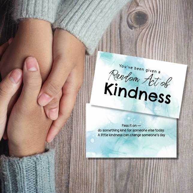 Random act of kindness business card (Creator Uploaded)