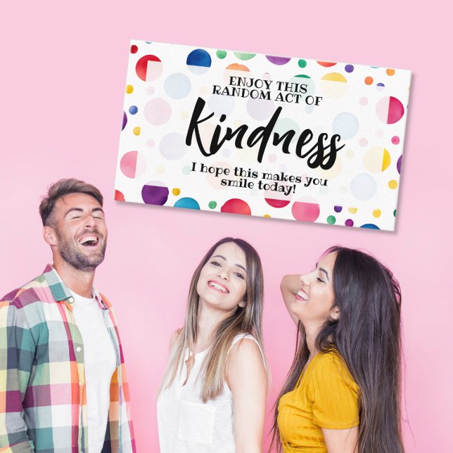 Random Act of Kindness Business Card – Spread Love (Creator Uploaded)
