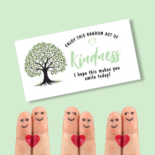 Random Act of Kindness Card   Kindness Tree Mini 