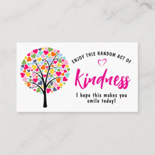 Random Act of Kindness Card   Kindness Tree Mini 