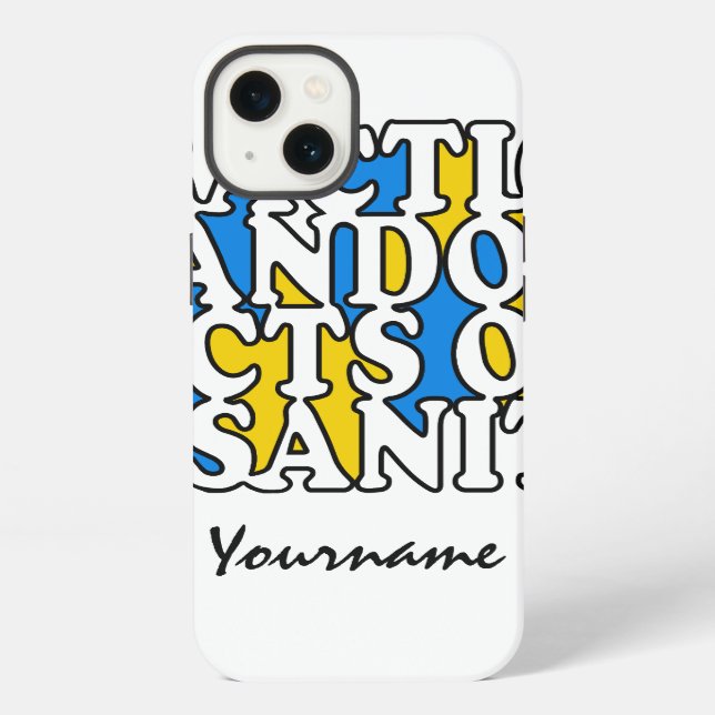 Random Acts of Insanity custom cases (Back)