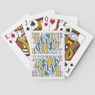 Random Acts of Insanity playing cards