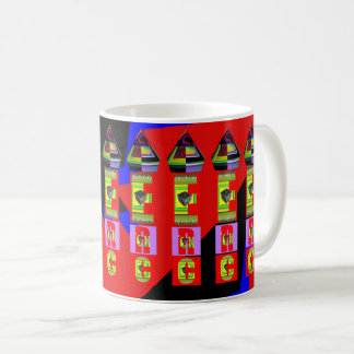 Random Alphabet Pen Pattern  Coffee Mug