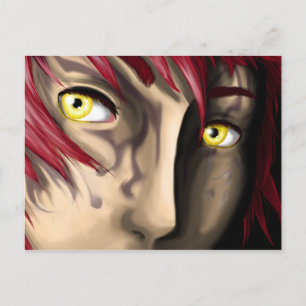 Random Boy In Emo Mode Postcard