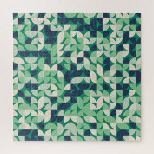 Random coloured quarter circles, generative. jigsaw puzzle