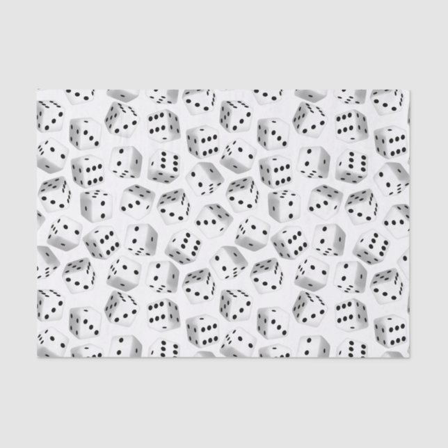 Random dice tissue paper (Front)