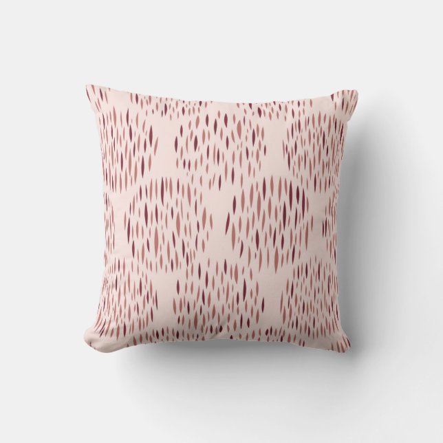Random geometric background. Seamless pattern. Vin Cushion (Front)