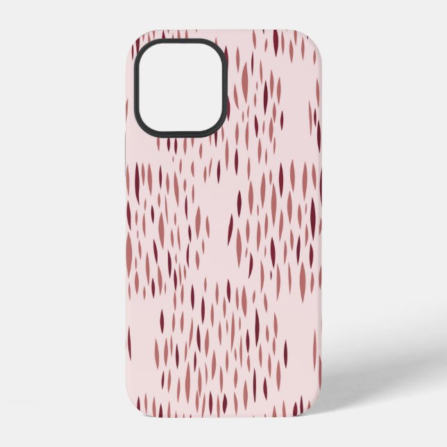 Random geometric background. Seamless pattern. Vin iPhone Case (Back)
