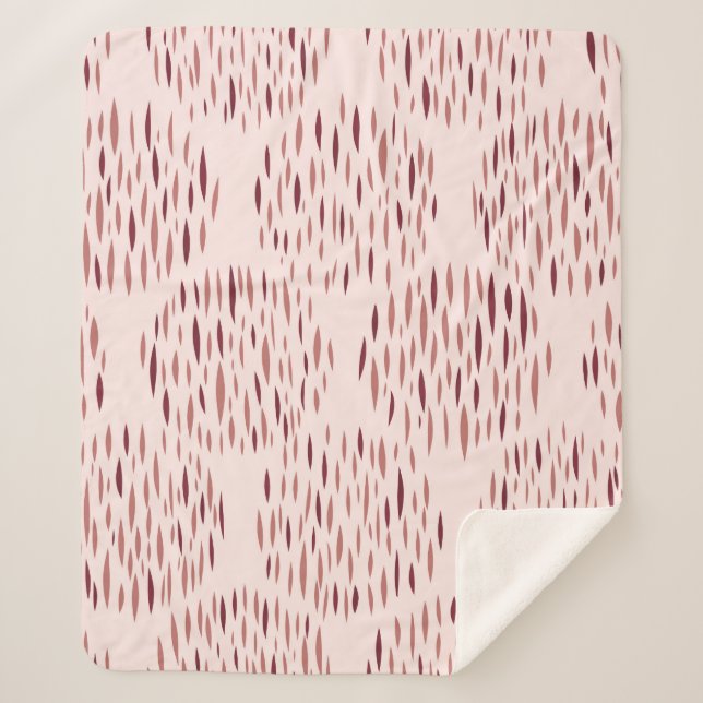 Random geometric background. Seamless pattern. Vin Sherpa Blanket (Front)