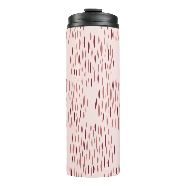 Random geometric background. Seamless pattern. Vin Thermal Tumbler (Front)