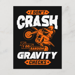 Random Gravity Checks - Motocross & Dirt Bike Enclosure Card