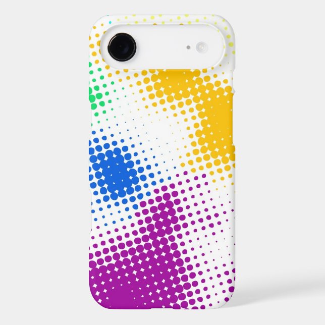 Random halftone colourful background Case-Mate iPhone case (Back)