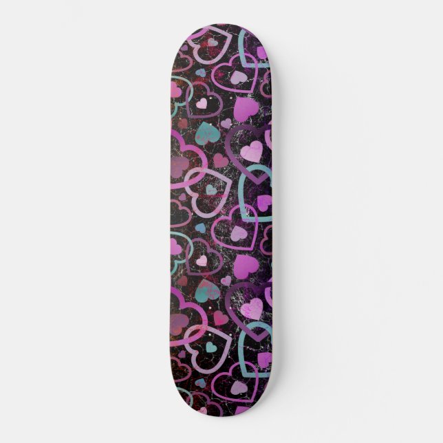 Random Hearts RUD Skateboard (Front)
