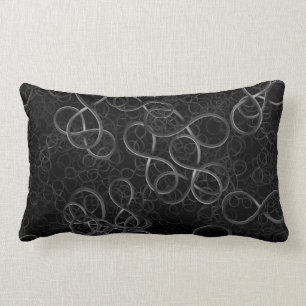 Random Infinity Symbol   Nerd Lumbar Cushion