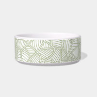 Random Leaf Mosaic Pale Green