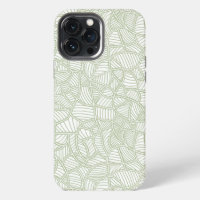 Random Leaf Mosaic Pale Green